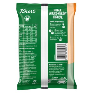 KNORR Nudle Kurczak Słodko-kwaśny 65g